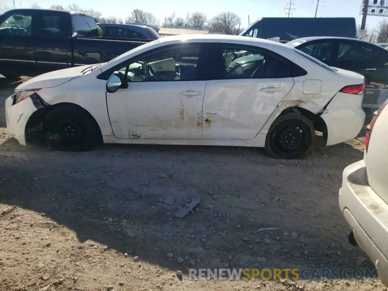 9 Photograph of a damaged car JTDEPRAE8LJ011147 TOYOTA COROLLA 2020