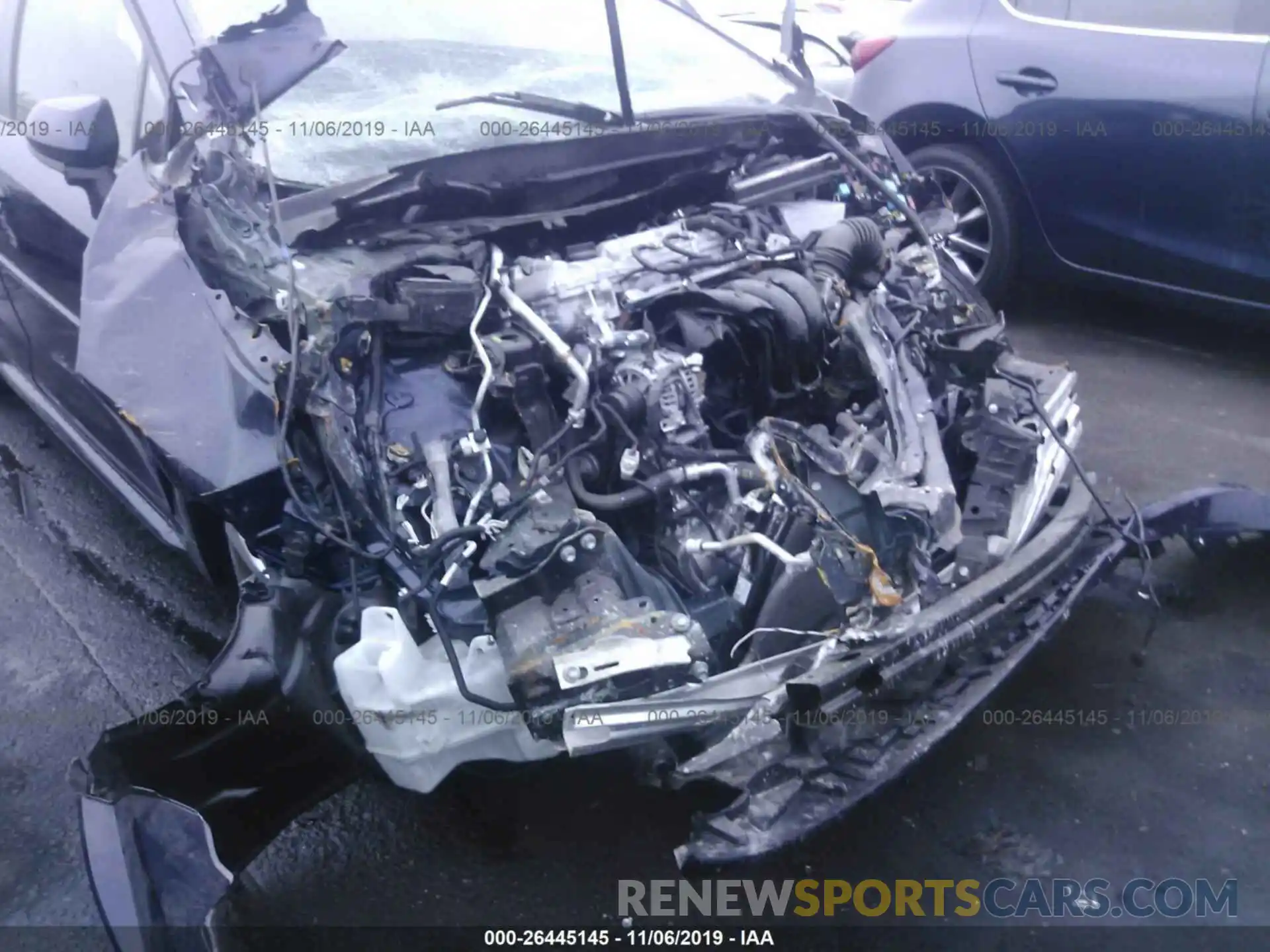 6 Photograph of a damaged car JTDEPRAE8LJ011617 TOYOTA COROLLA 2020