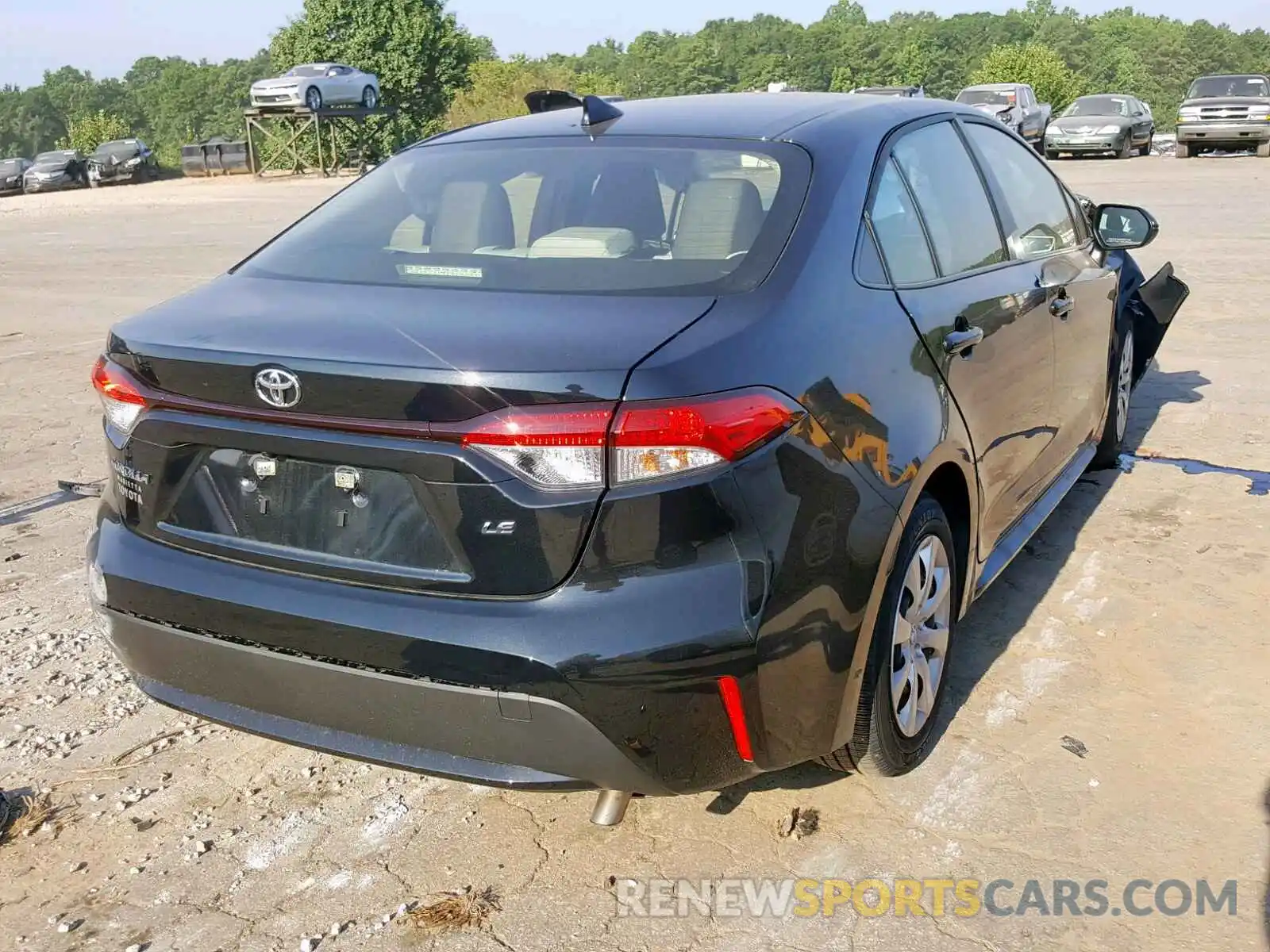 4 Photograph of a damaged car JTDEPRAE8LJ012461 TOYOTA COROLLA 2020