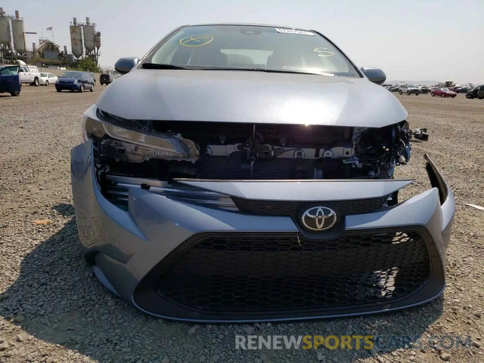 9 Photograph of a damaged car JTDEPRAE8LJ012668 TOYOTA COROLLA 2020