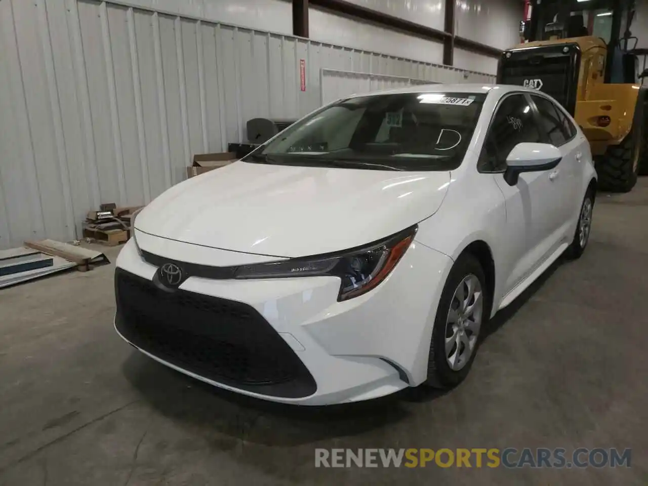 2 Photograph of a damaged car JTDEPRAE8LJ013772 TOYOTA COROLLA 2020