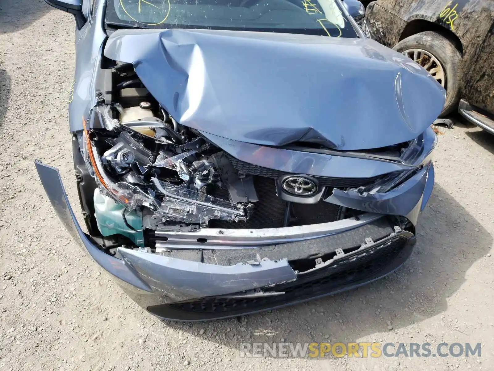 7 Photograph of a damaged car JTDEPRAE8LJ013822 TOYOTA COROLLA 2020