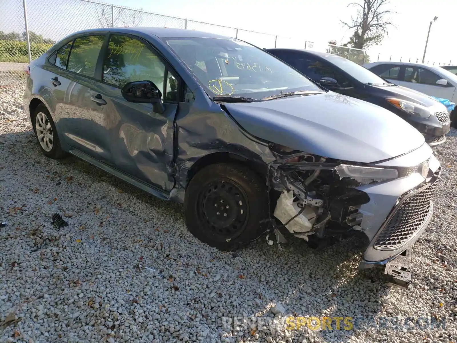 9 Photograph of a damaged car JTDEPRAE8LJ015232 TOYOTA COROLLA 2020