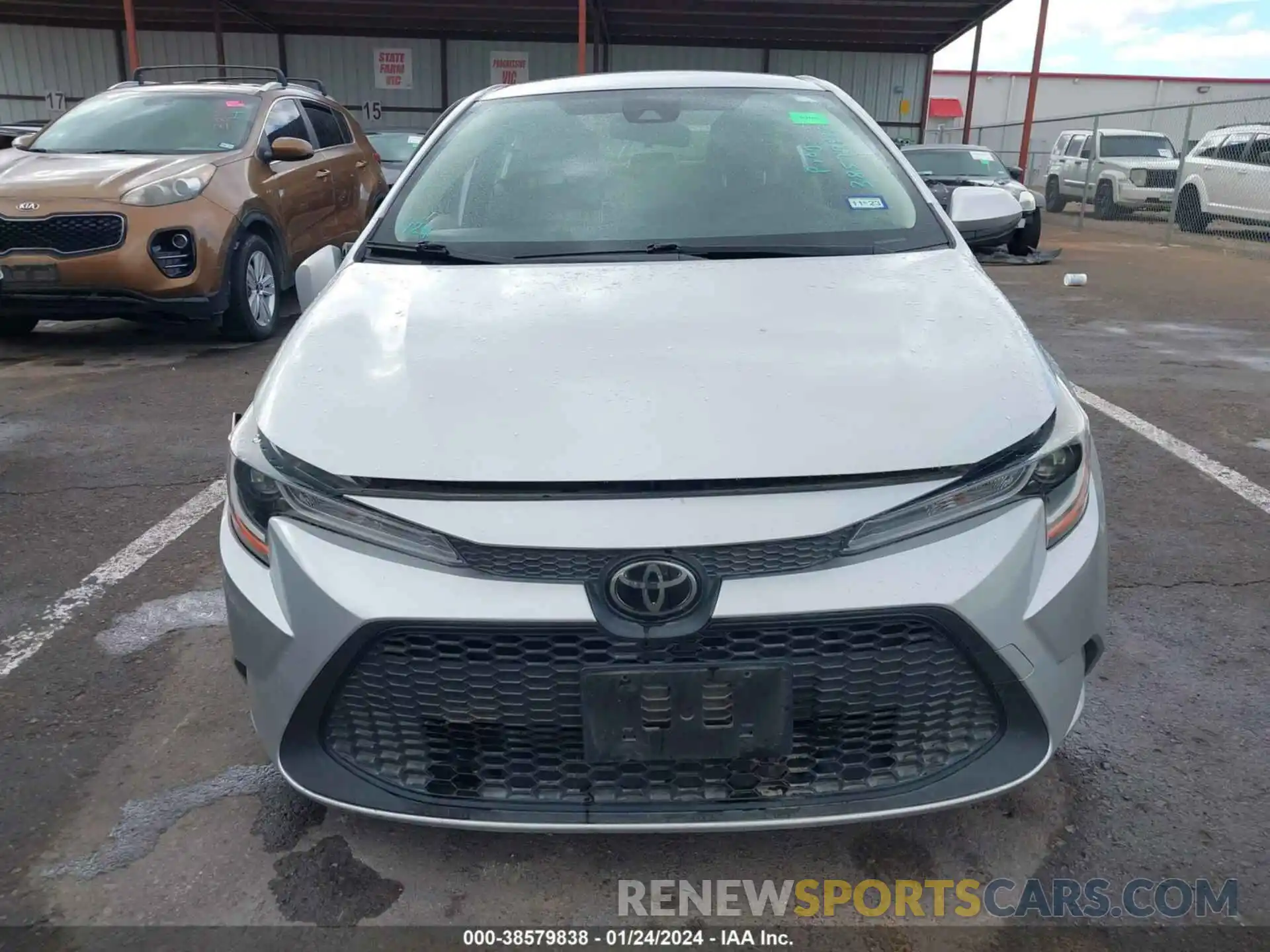 12 Photograph of a damaged car JTDEPRAE8LJ018681 TOYOTA COROLLA 2020