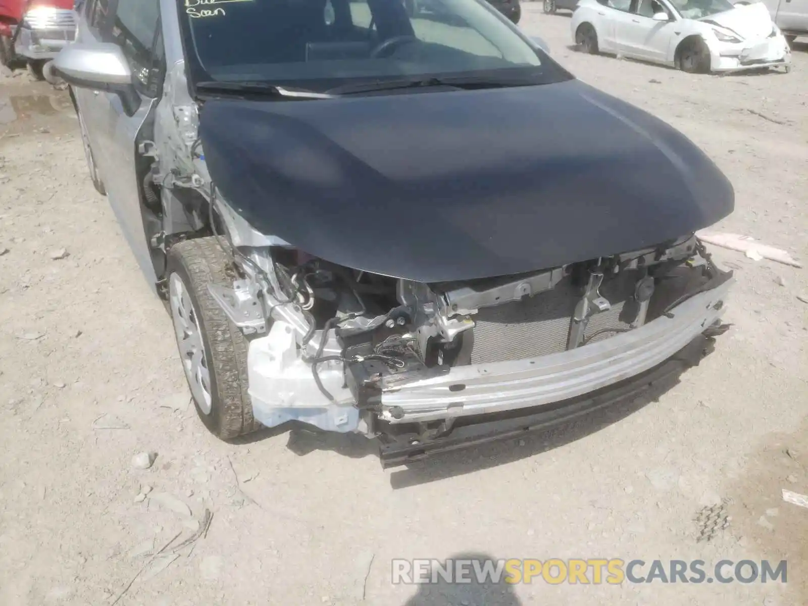 9 Photograph of a damaged car JTDEPRAE8LJ020222 TOYOTA COROLLA 2020