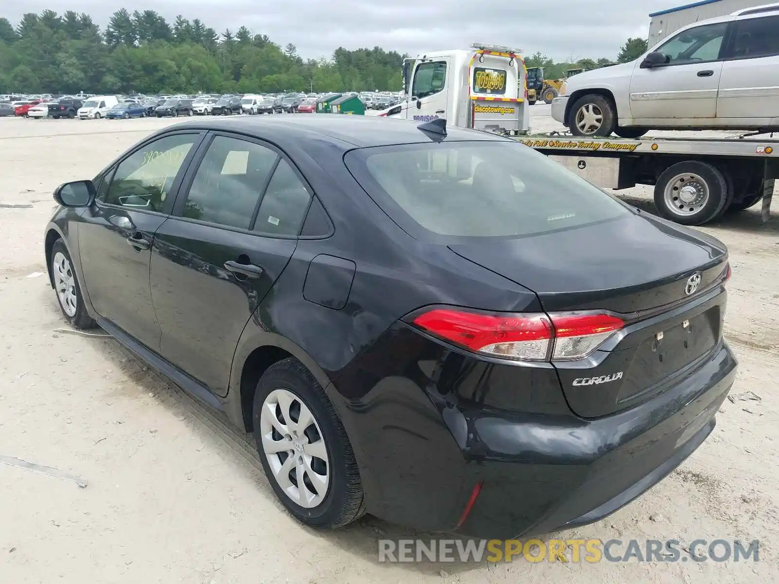 3 Photograph of a damaged car JTDEPRAE8LJ021287 TOYOTA COROLLA 2020