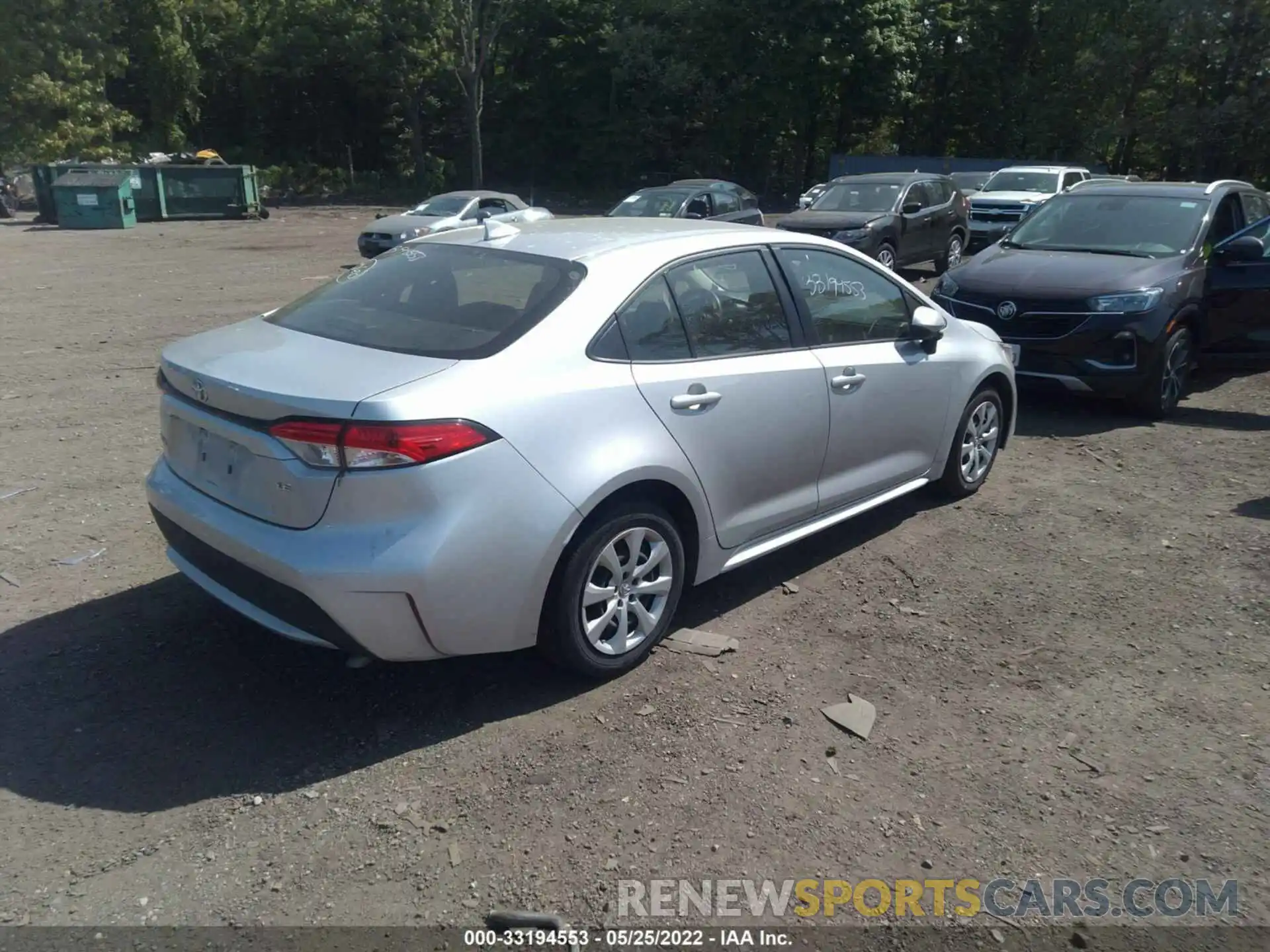 4 Photograph of a damaged car JTDEPRAE8LJ021810 TOYOTA COROLLA 2020