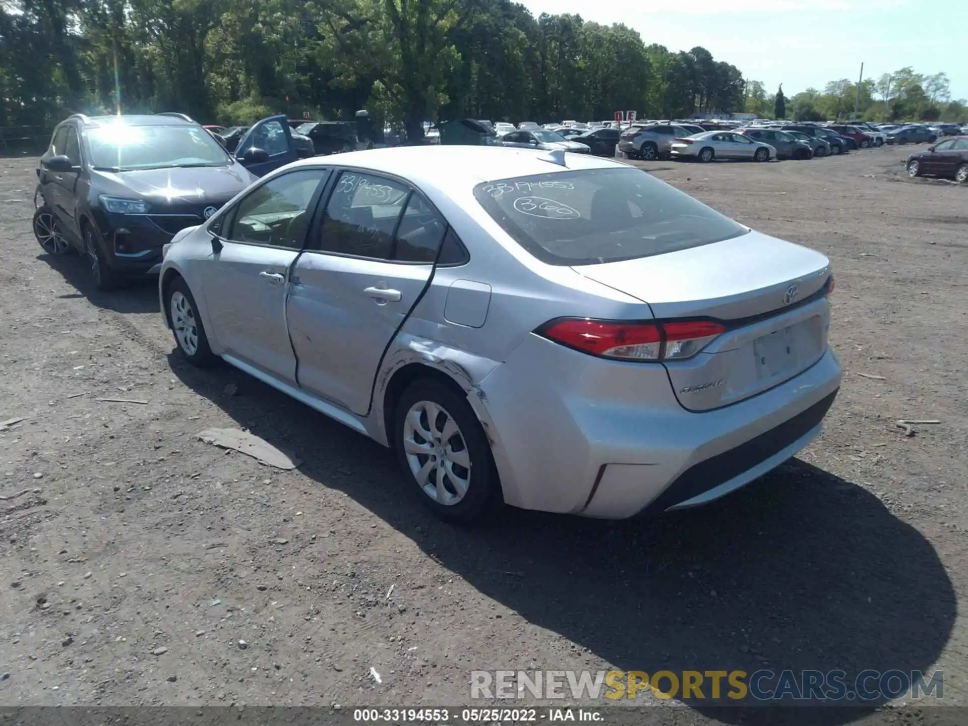 6 Photograph of a damaged car JTDEPRAE8LJ021810 TOYOTA COROLLA 2020