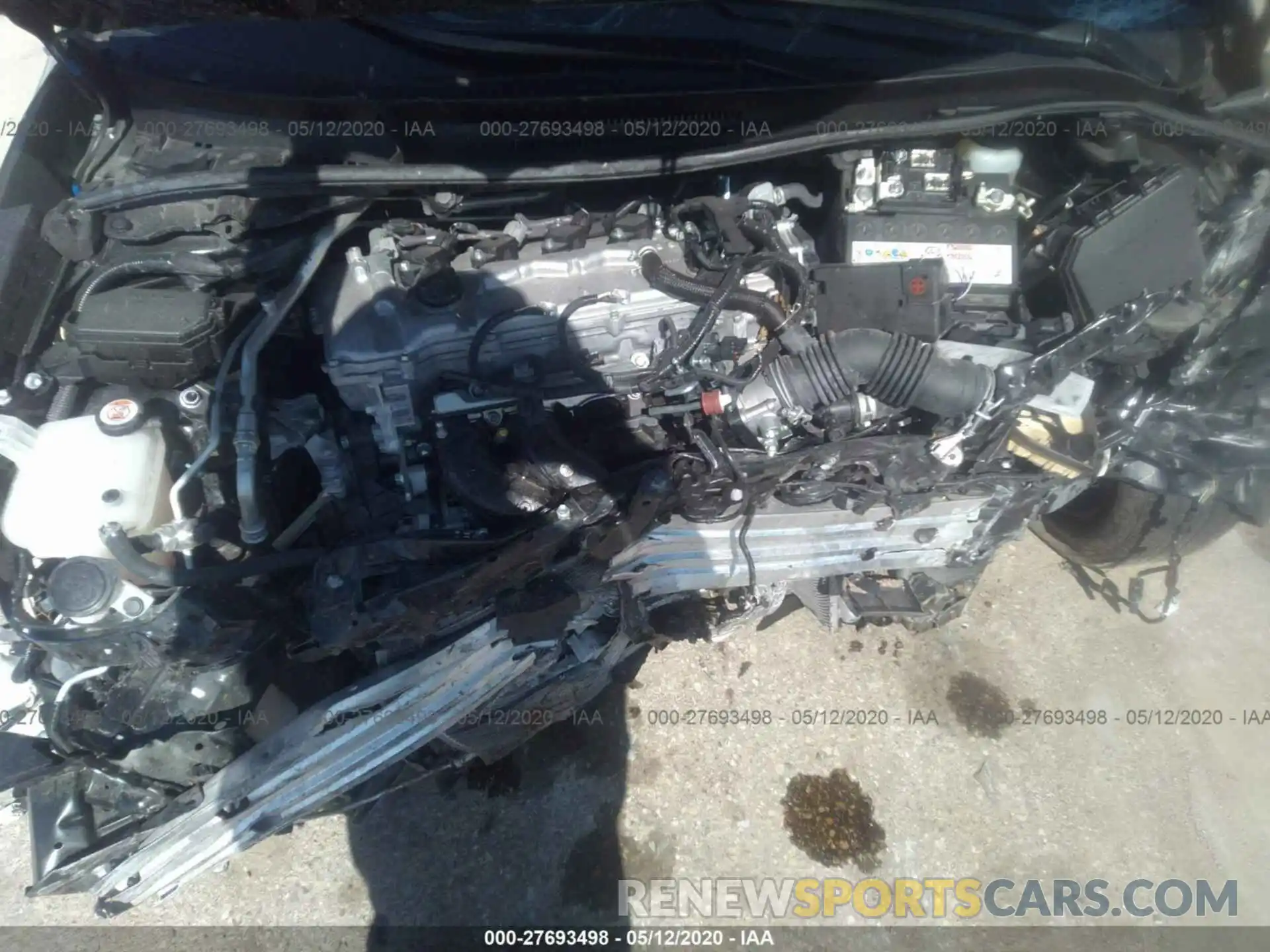 10 Photograph of a damaged car JTDEPRAE8LJ022309 TOYOTA COROLLA 2020