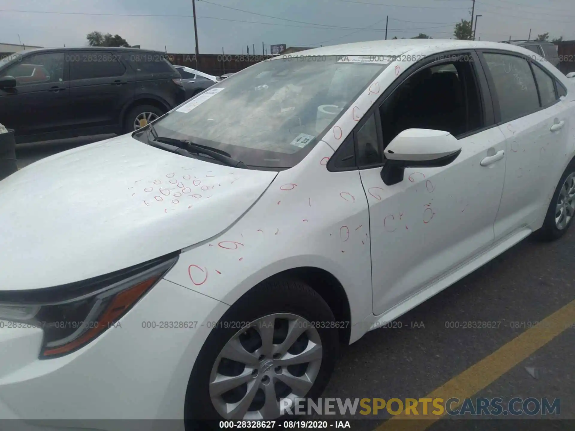 6 Photograph of a damaged car JTDEPRAE8LJ022665 TOYOTA COROLLA 2020