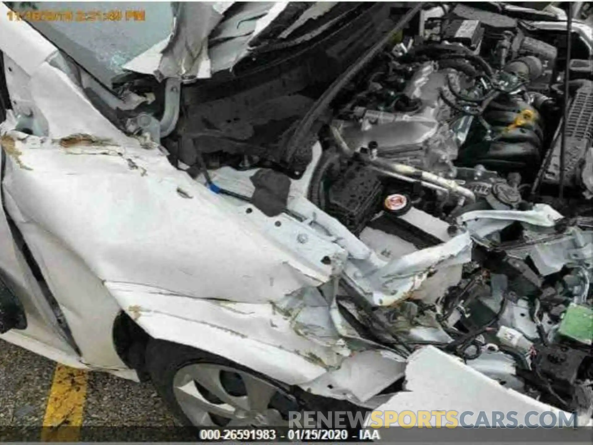 5 Photograph of a damaged car JTDEPRAE8LJ023007 TOYOTA COROLLA 2020