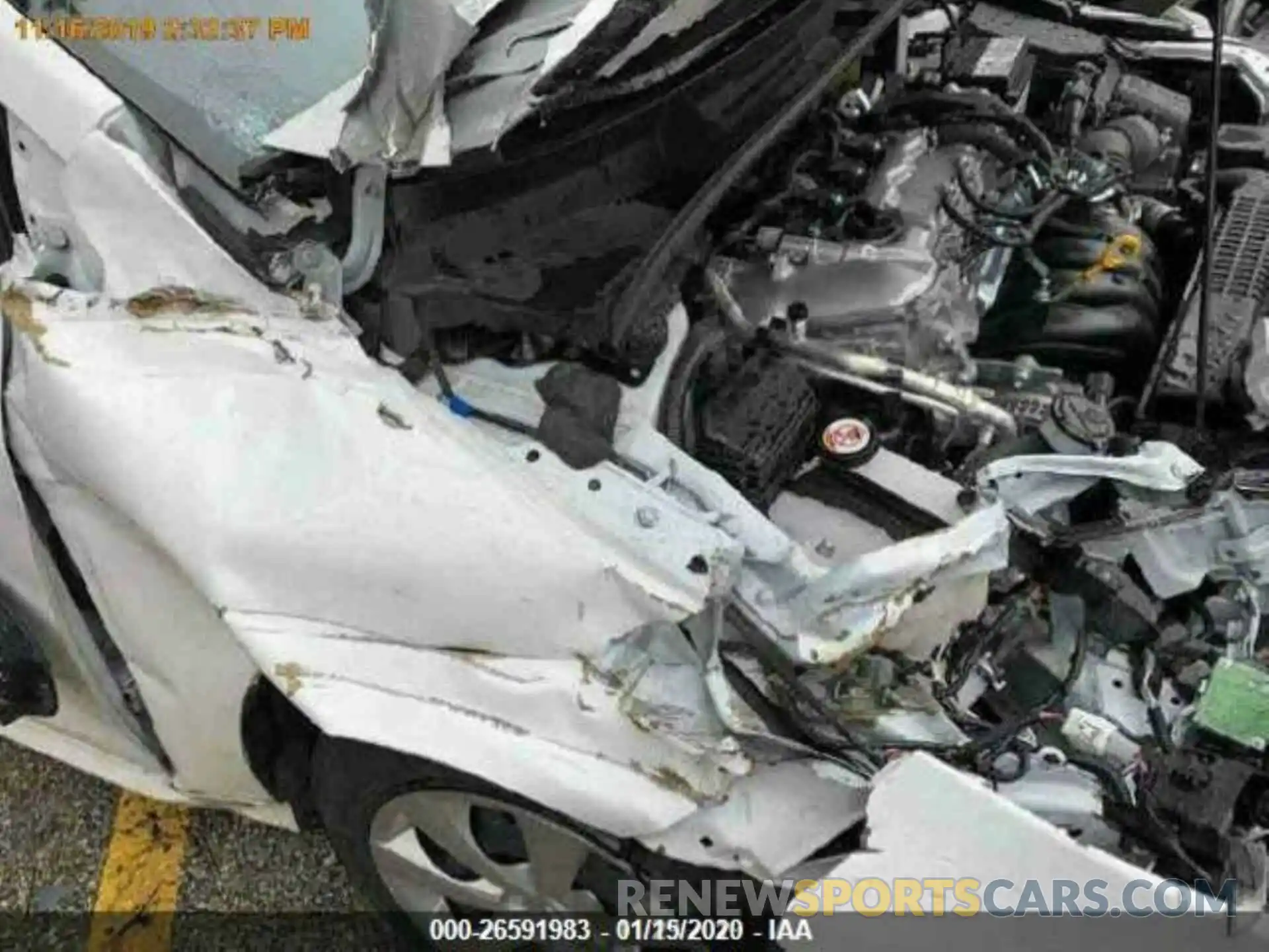 6 Photograph of a damaged car JTDEPRAE8LJ023007 TOYOTA COROLLA 2020