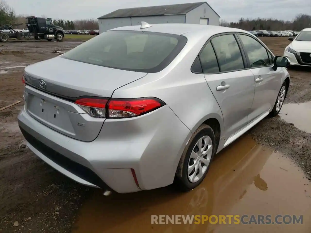 4 Photograph of a damaged car JTDEPRAE8LJ023072 TOYOTA COROLLA 2020