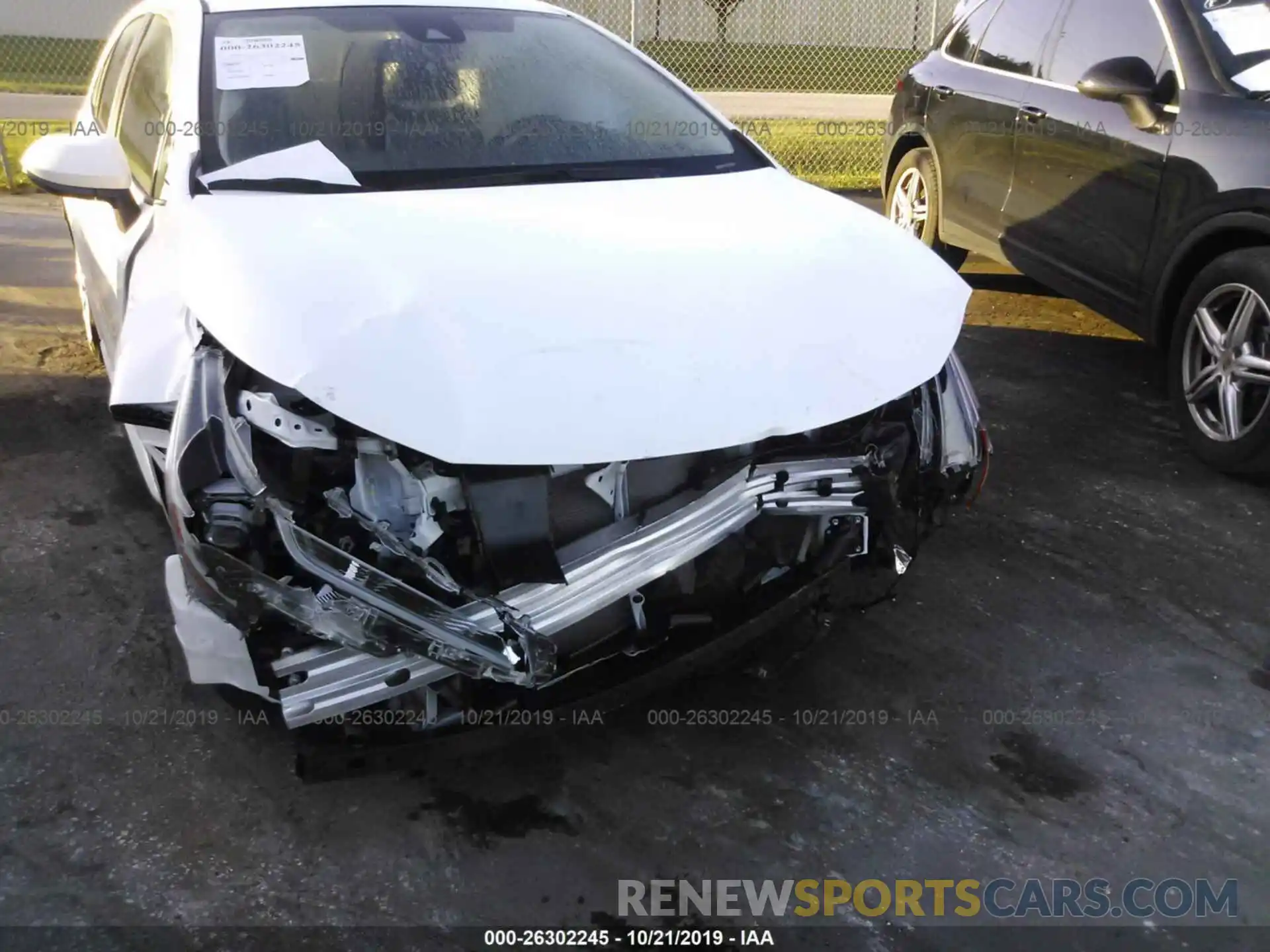 6 Photograph of a damaged car JTDEPRAE8LJ023461 TOYOTA COROLLA 2020