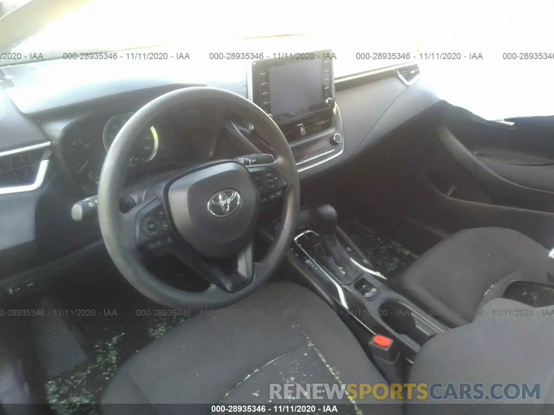 5 Photograph of a damaged car JTDEPRAE8LJ023508 TOYOTA COROLLA 2020