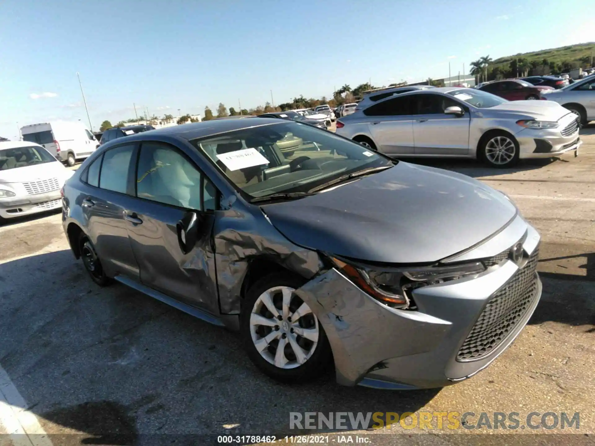 6 Photograph of a damaged car JTDEPRAE8LJ023900 TOYOTA COROLLA 2020