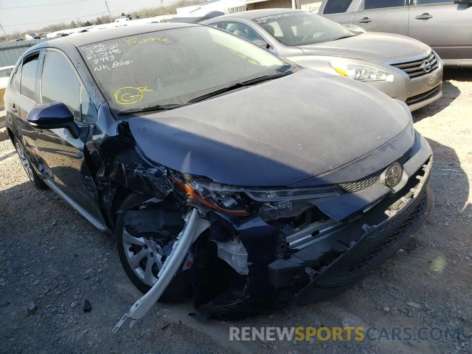 9 Photograph of a damaged car JTDEPRAE8LJ023993 TOYOTA COROLLA 2020