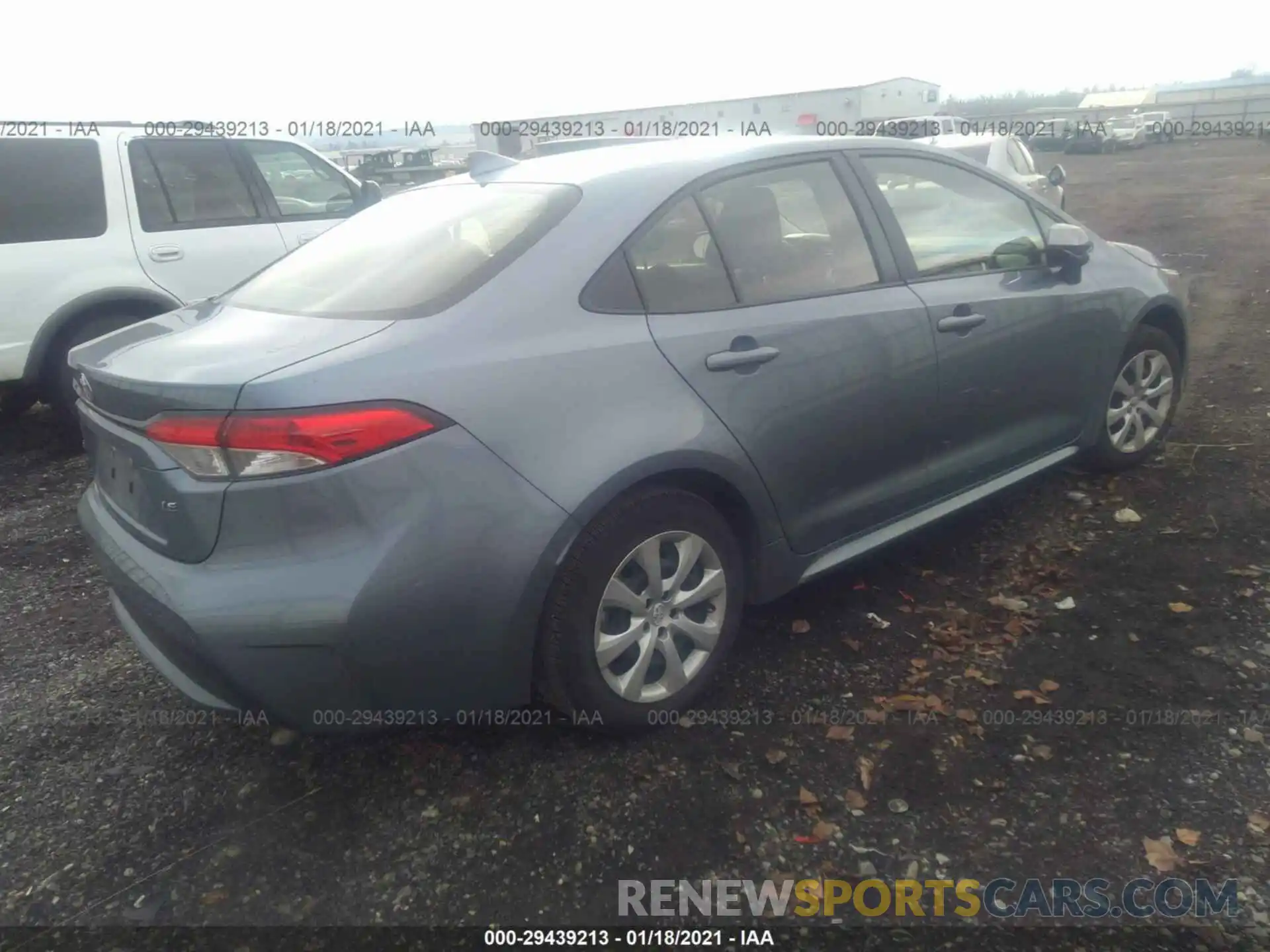 4 Photograph of a damaged car JTDEPRAE8LJ025050 TOYOTA COROLLA 2020