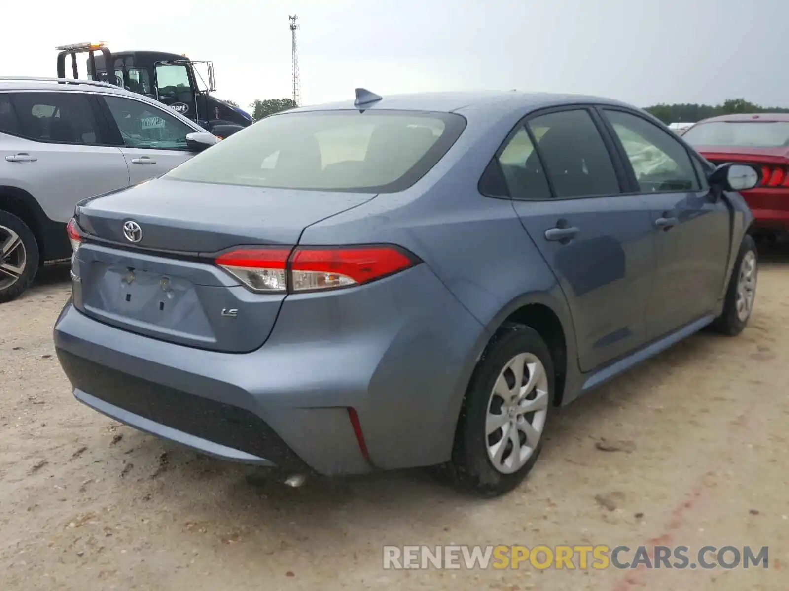 4 Photograph of a damaged car JTDEPRAE8LJ025064 TOYOTA COROLLA 2020