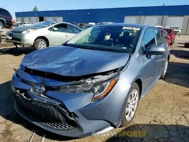 2 Photograph of a damaged car JTDEPRAE8LJ026408 TOYOTA COROLLA 2020