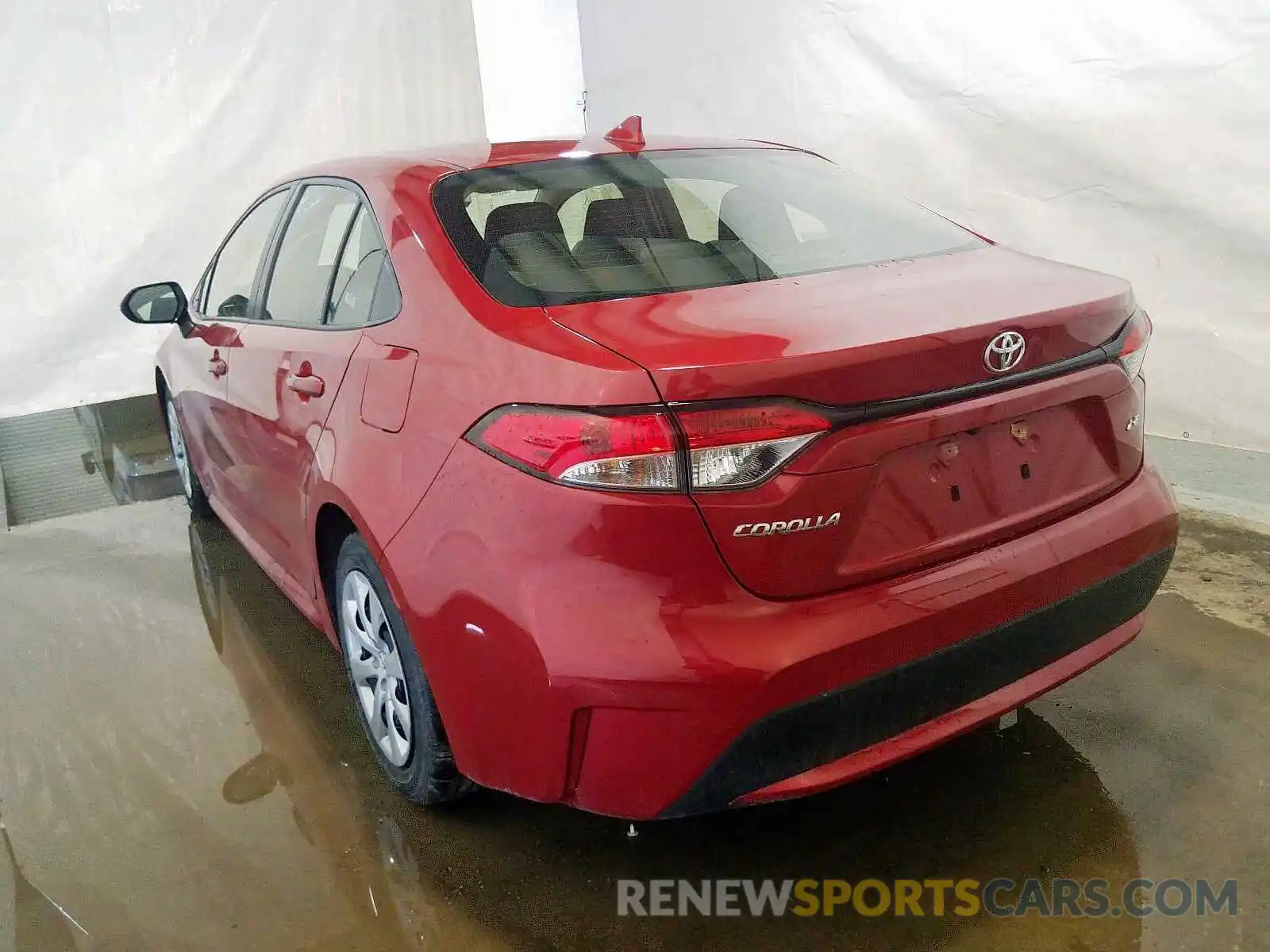 3 Photograph of a damaged car JTDEPRAE8LJ026845 TOYOTA COROLLA 2020