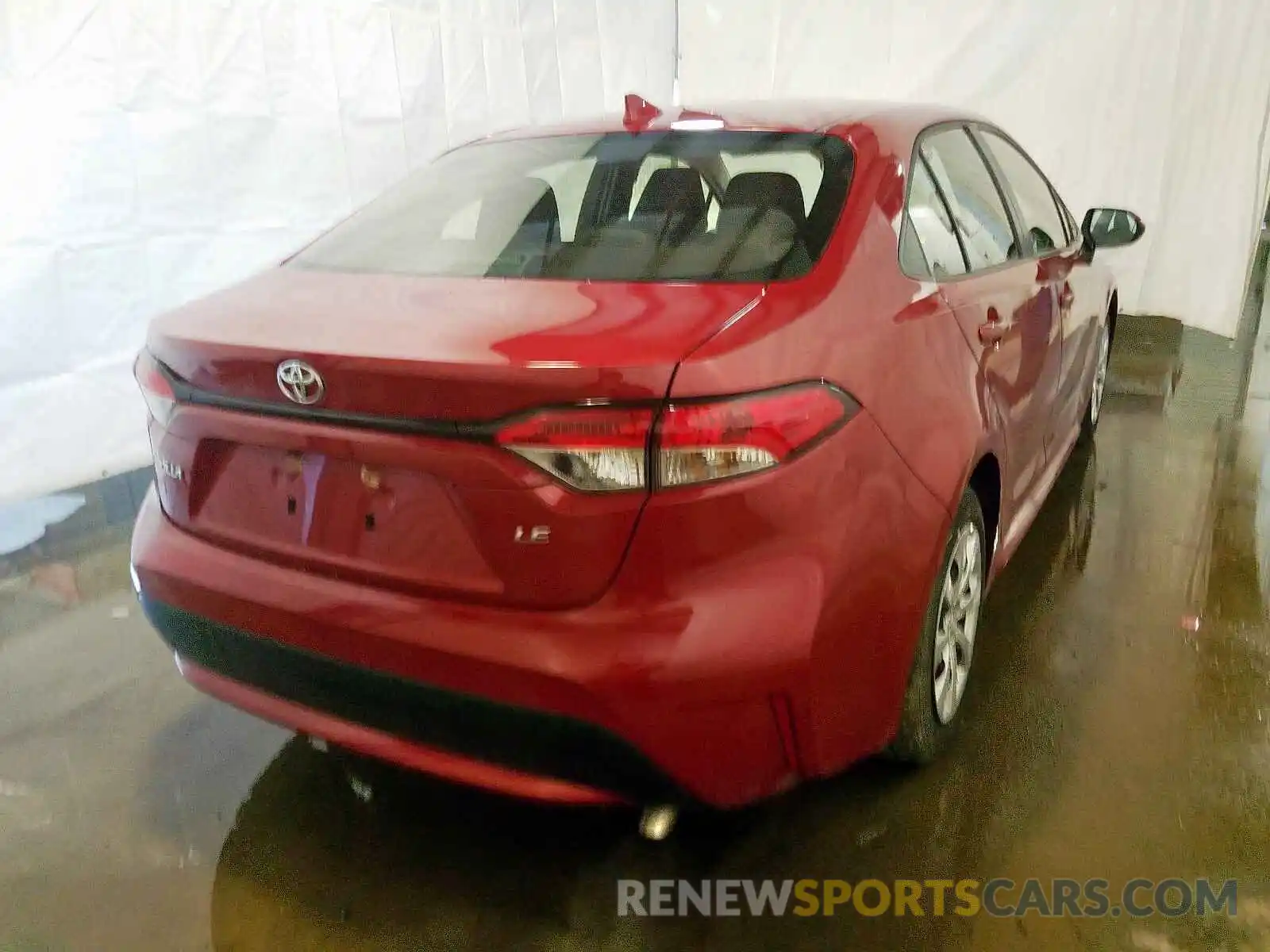 4 Photograph of a damaged car JTDEPRAE8LJ026845 TOYOTA COROLLA 2020