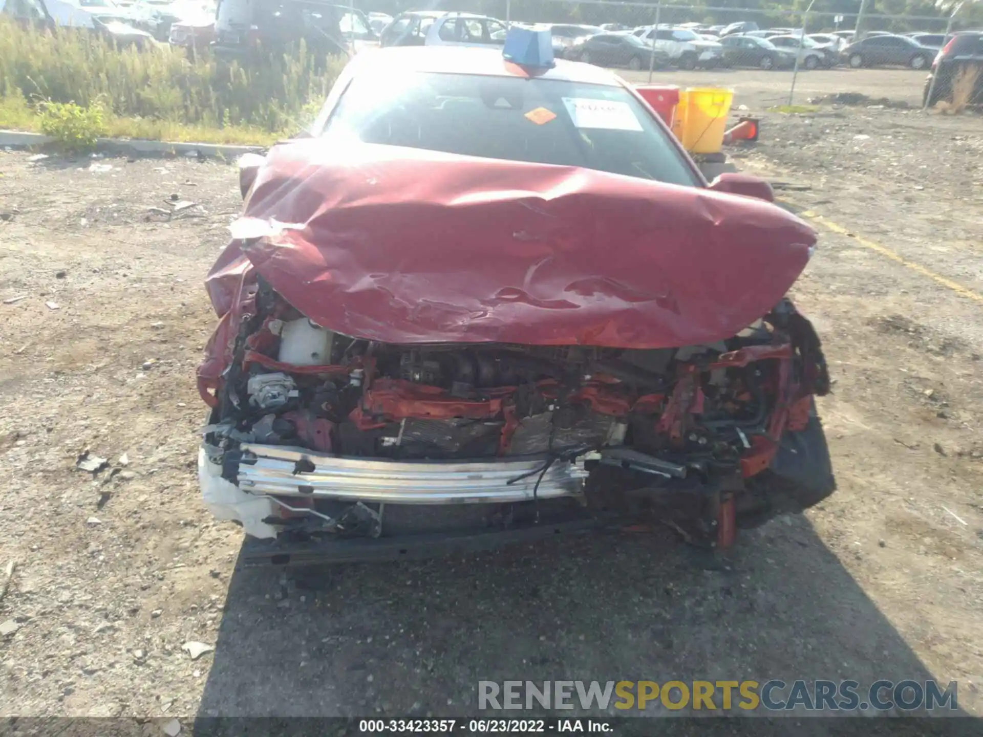 6 Photograph of a damaged car JTDEPRAE8LJ028644 TOYOTA COROLLA 2020