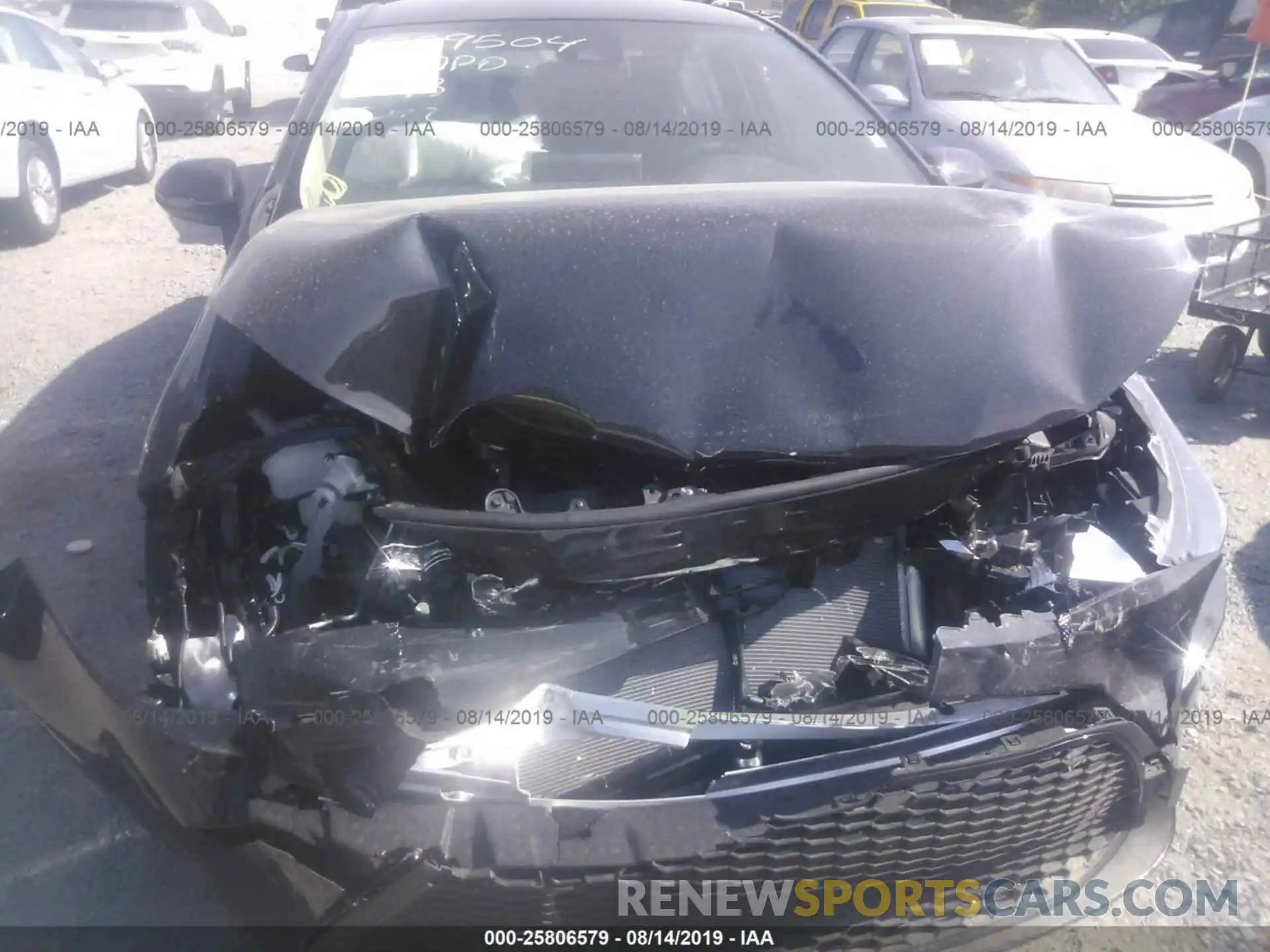 6 Photograph of a damaged car JTDEPRAE8LJ029504 TOYOTA COROLLA 2020