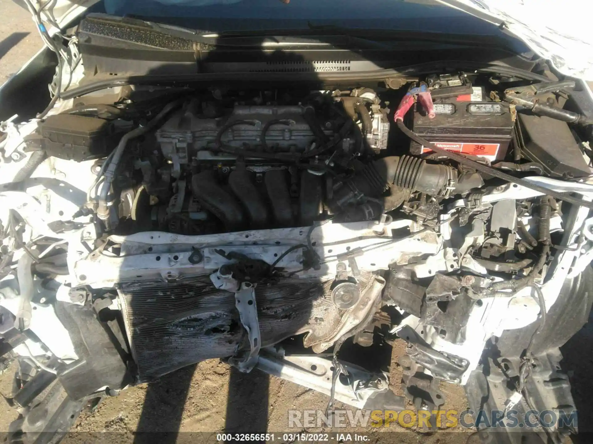 10 Photograph of a damaged car JTDEPRAE8LJ029843 TOYOTA COROLLA 2020