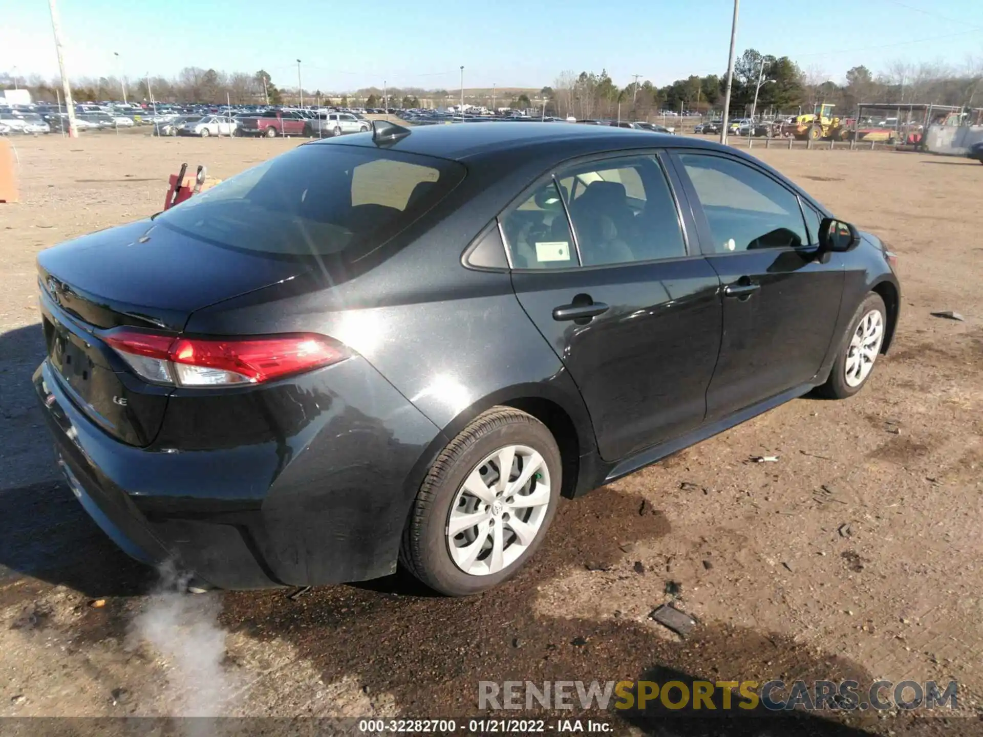 4 Photograph of a damaged car JTDEPRAE8LJ029938 TOYOTA COROLLA 2020