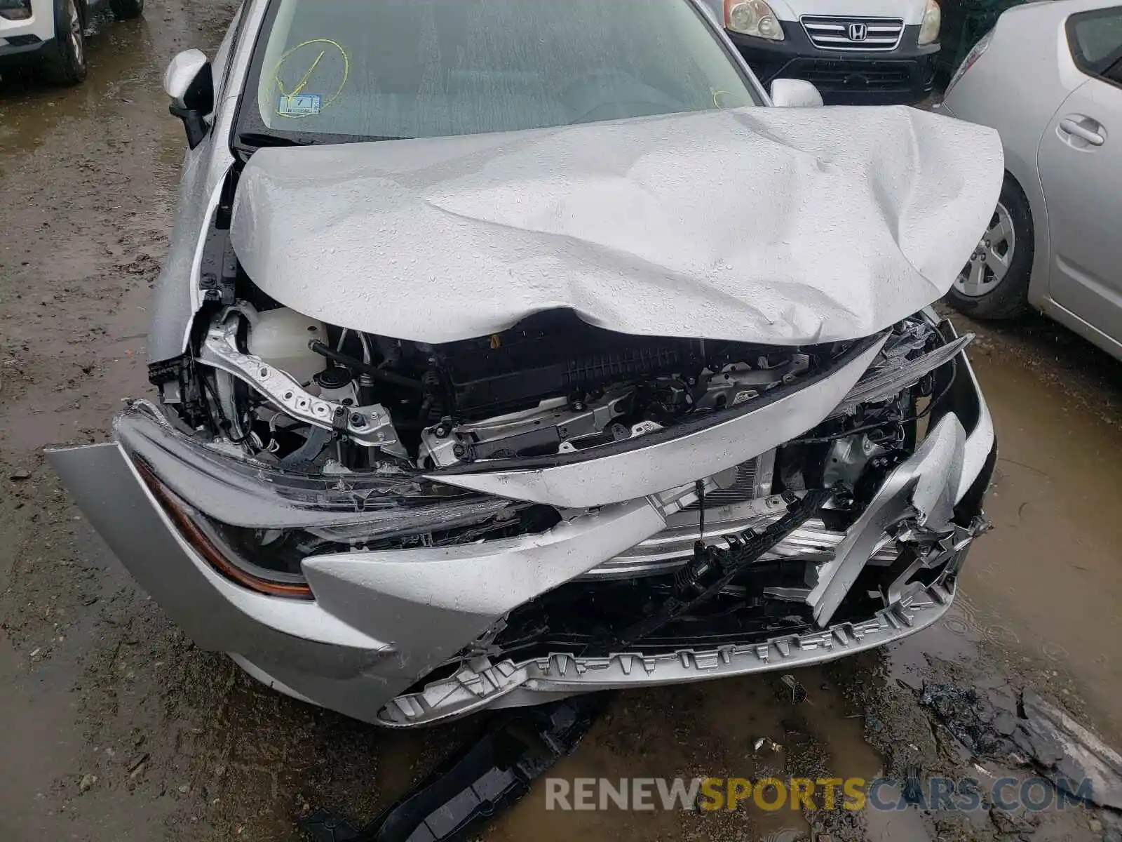 9 Photograph of a damaged car JTDEPRAE8LJ030782 TOYOTA COROLLA 2020