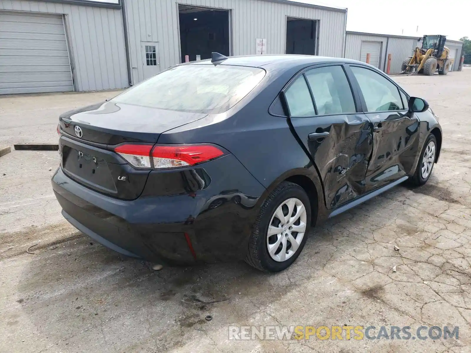 4 Photograph of a damaged car JTDEPRAE8LJ031205 TOYOTA COROLLA 2020