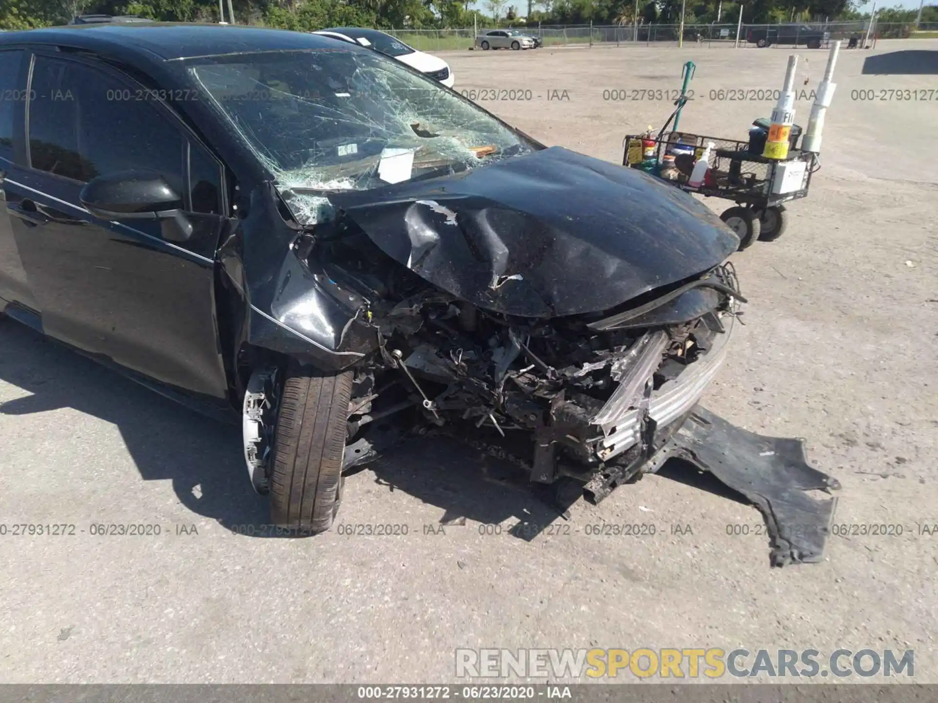 6 Photograph of a damaged car JTDEPRAE8LJ032063 TOYOTA COROLLA 2020