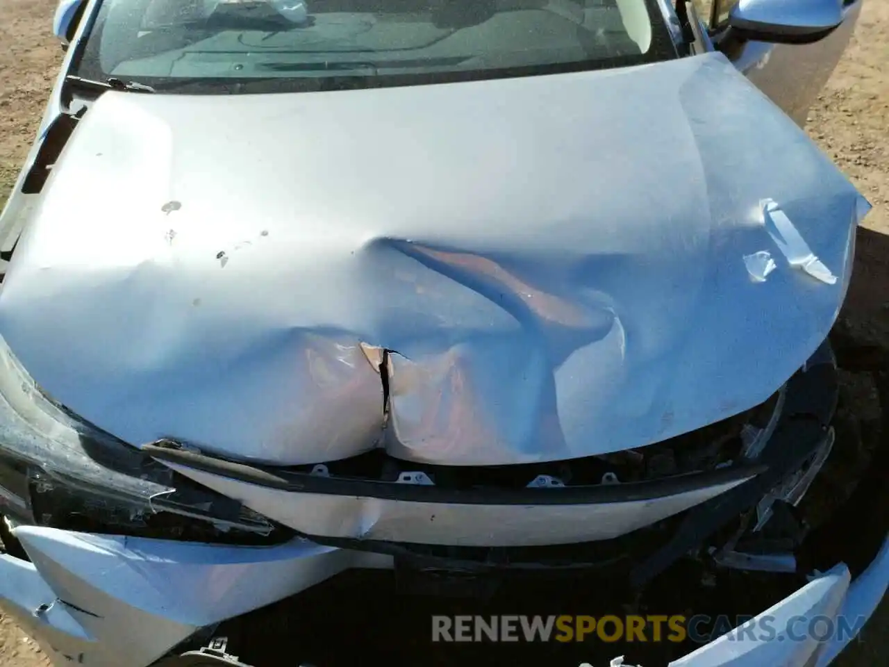 7 Photograph of a damaged car JTDEPRAE8LJ034413 TOYOTA COROLLA 2020