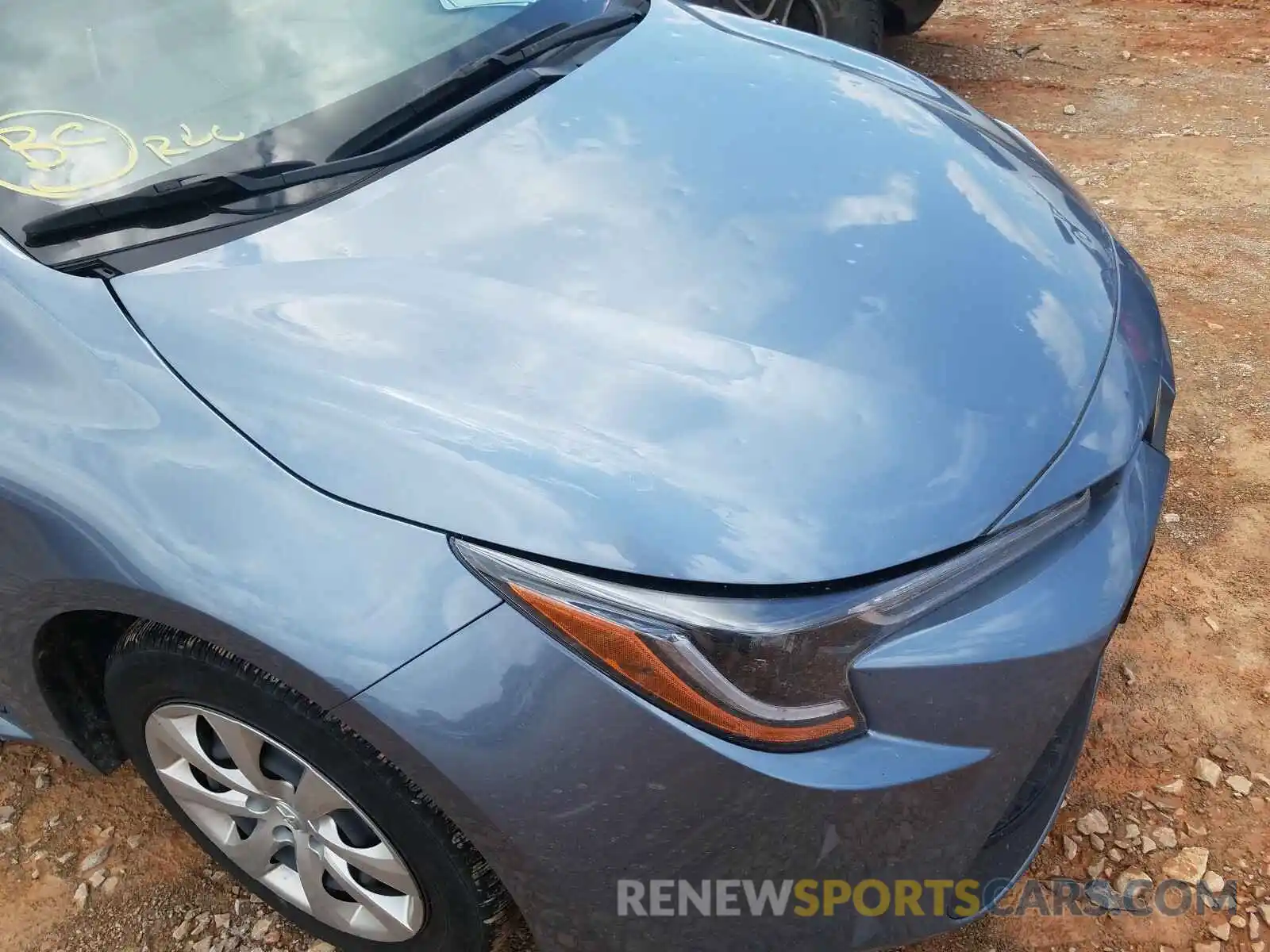 9 Photograph of a damaged car JTDEPRAE8LJ034427 TOYOTA COROLLA 2020