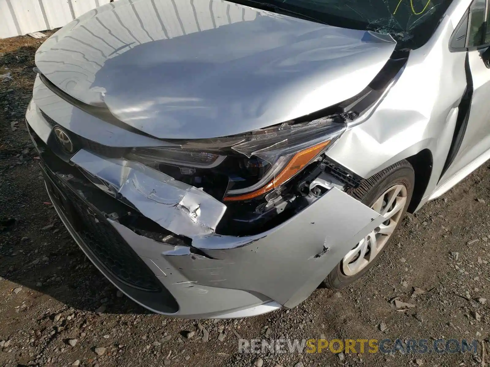 9 Фотография поврежденного автомобиля JTDEPRAE8LJ036100 TOYOTA COROLLA 2020