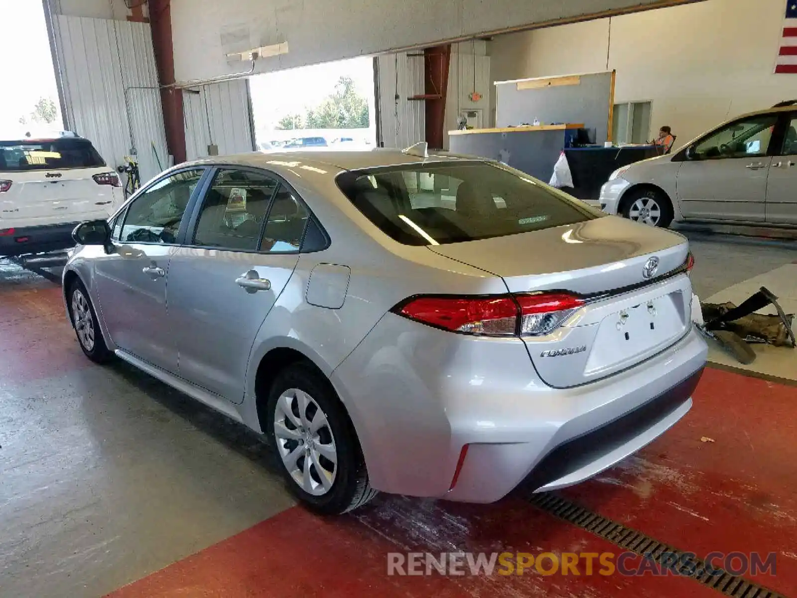 3 Photograph of a damaged car JTDEPRAE8LJ036520 TOYOTA COROLLA 2020