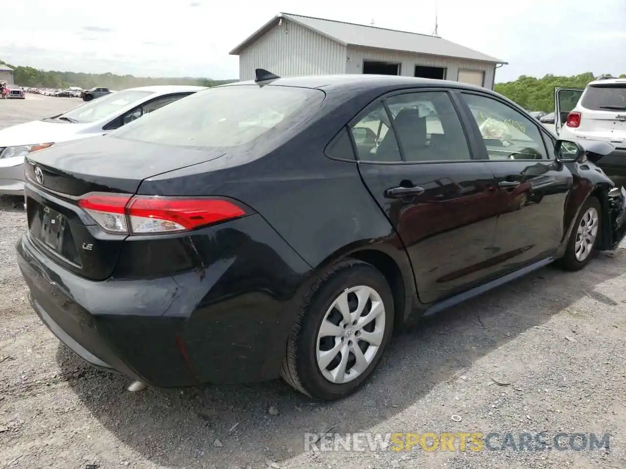 4 Photograph of a damaged car JTDEPRAE8LJ042057 TOYOTA COROLLA 2020