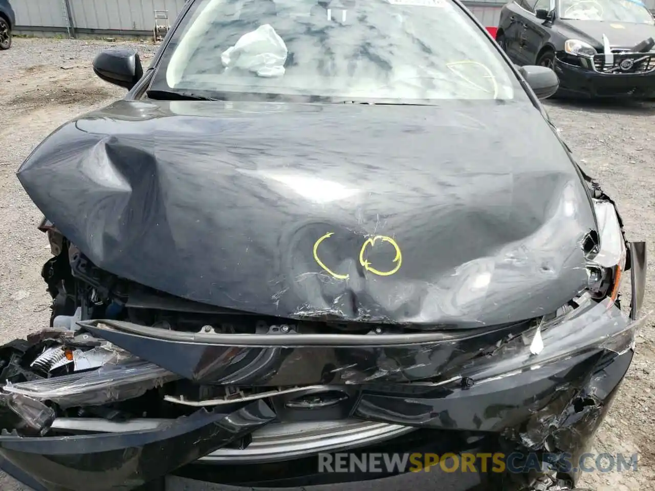 7 Photograph of a damaged car JTDEPRAE8LJ042057 TOYOTA COROLLA 2020