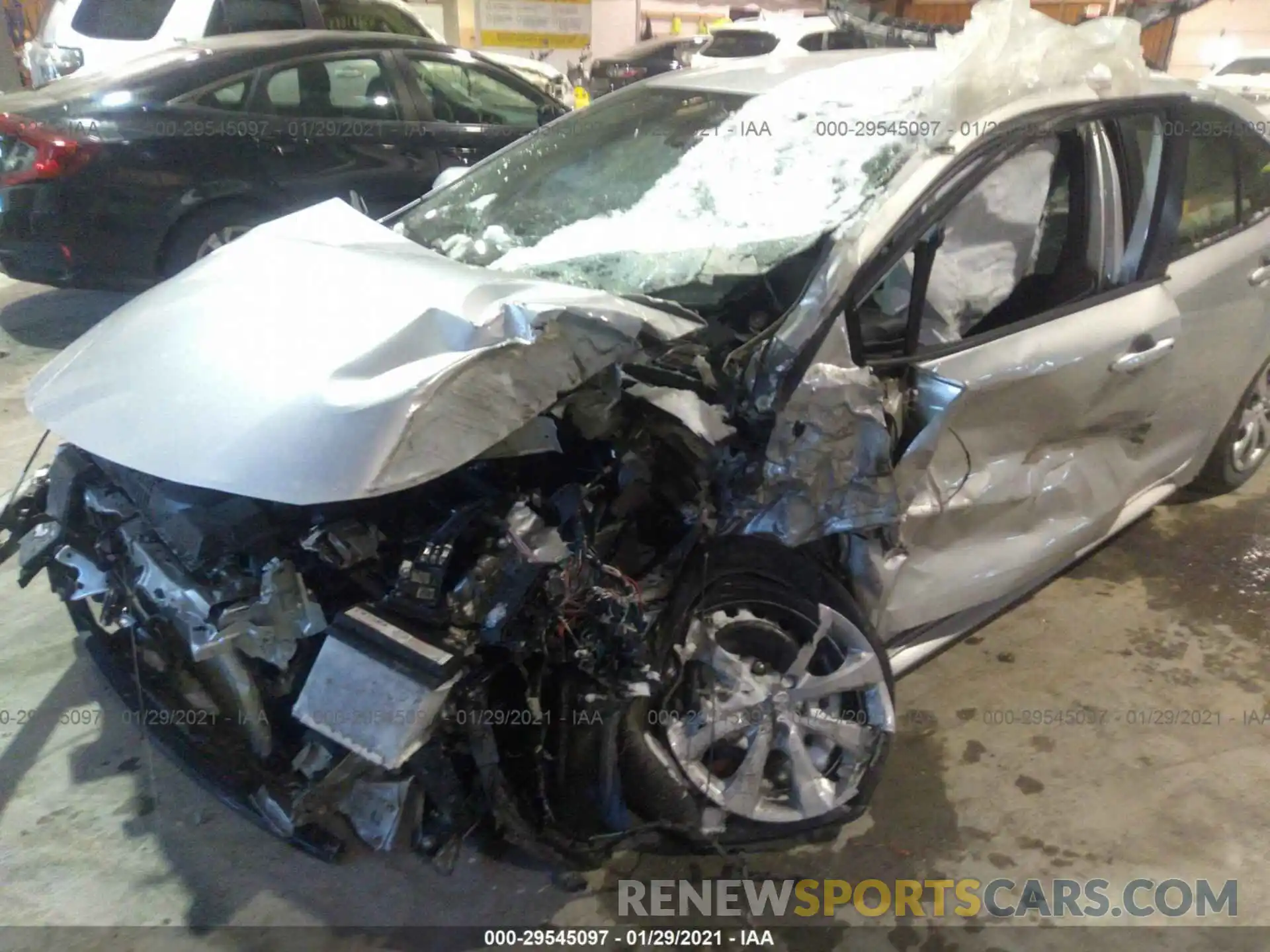 6 Photograph of a damaged car JTDEPRAE8LJ042270 TOYOTA COROLLA 2020