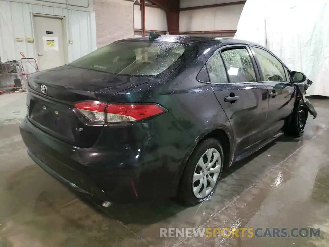 4 Photograph of a damaged car JTDEPRAE8LJ042317 TOYOTA COROLLA 2020