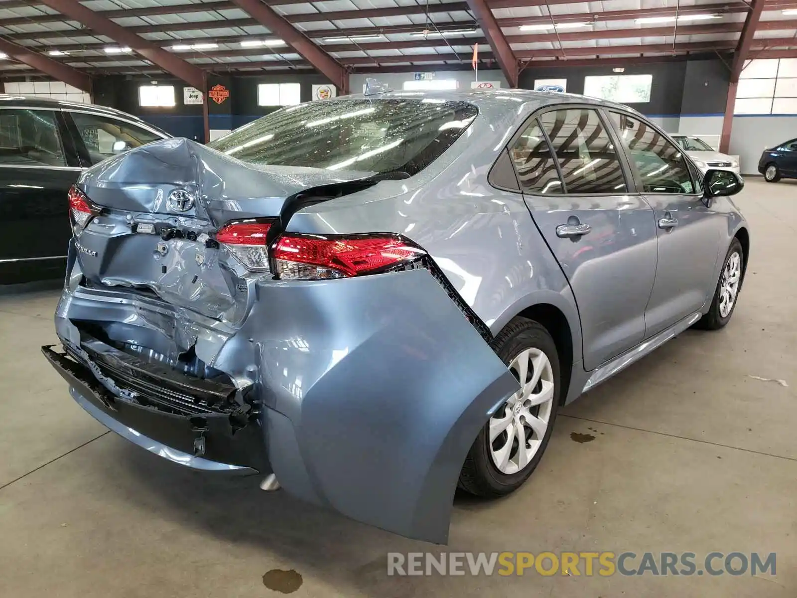 4 Photograph of a damaged car JTDEPRAE8LJ042348 TOYOTA COROLLA 2020