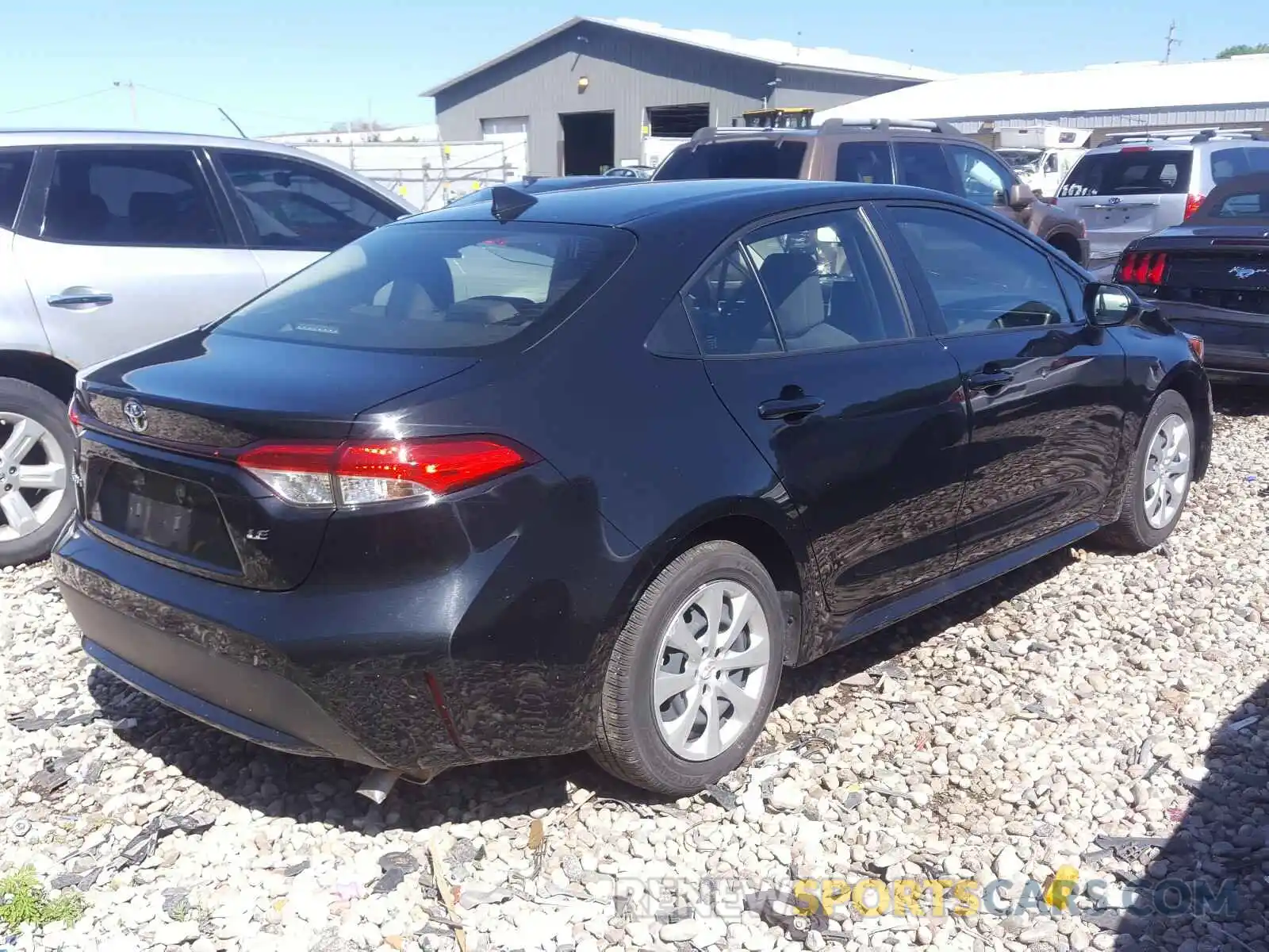 4 Photograph of a damaged car JTDEPRAE8LJ042768 TOYOTA COROLLA 2020