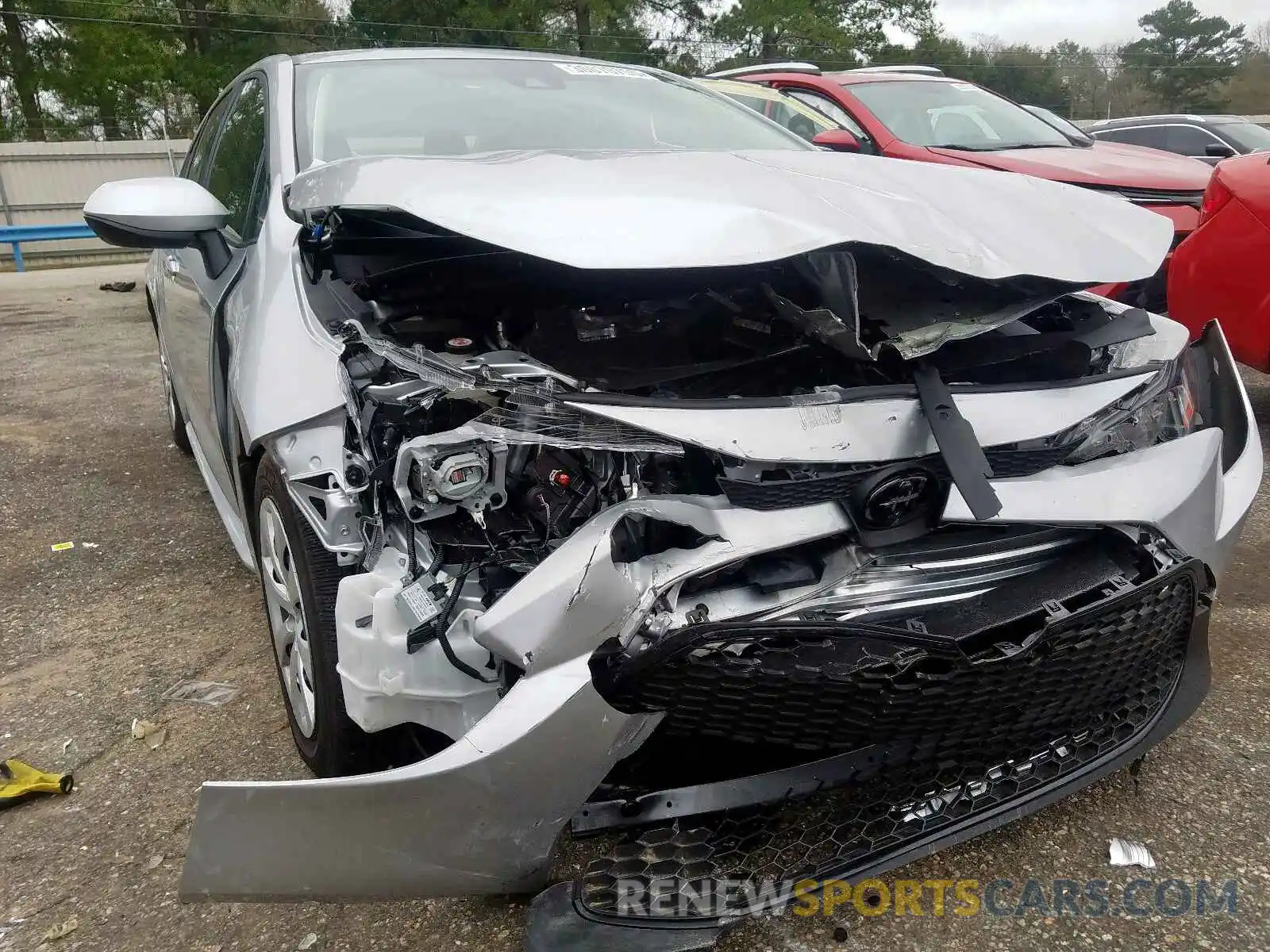 9 Photograph of a damaged car JTDEPRAE8LJ043564 TOYOTA COROLLA 2020