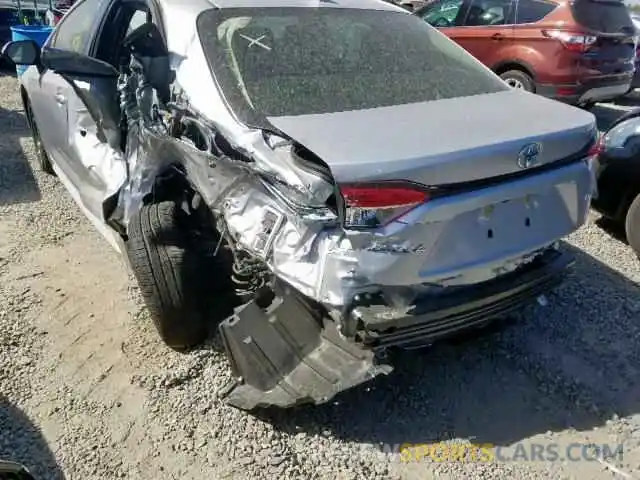 9 Photograph of a damaged car JTDEPRAE8LJ043712 TOYOTA COROLLA 2020