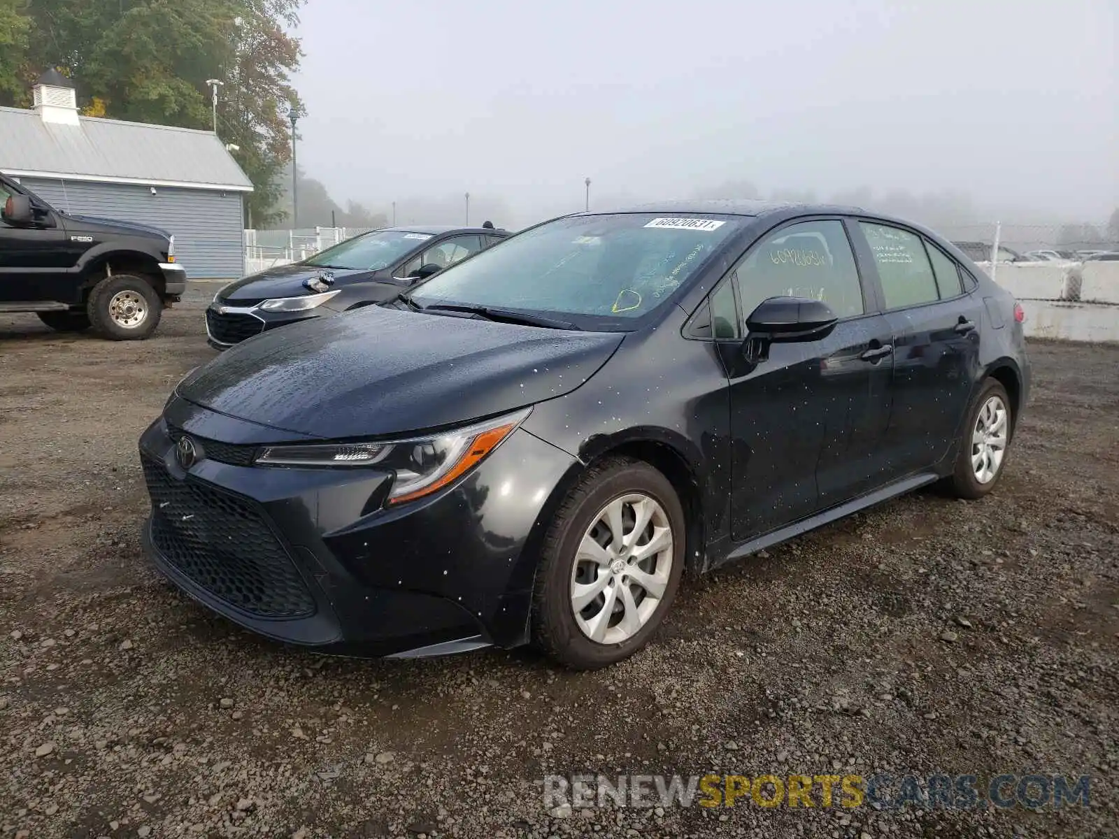 2 Photograph of a damaged car JTDEPRAE8LJ044004 TOYOTA COROLLA 2020