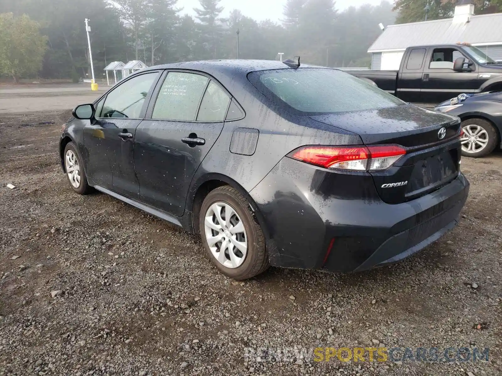 3 Photograph of a damaged car JTDEPRAE8LJ044004 TOYOTA COROLLA 2020