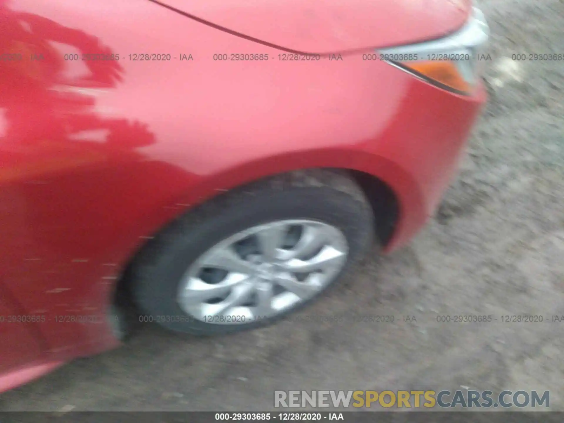 14 Photograph of a damaged car JTDEPRAE8LJ045458 TOYOTA COROLLA 2020