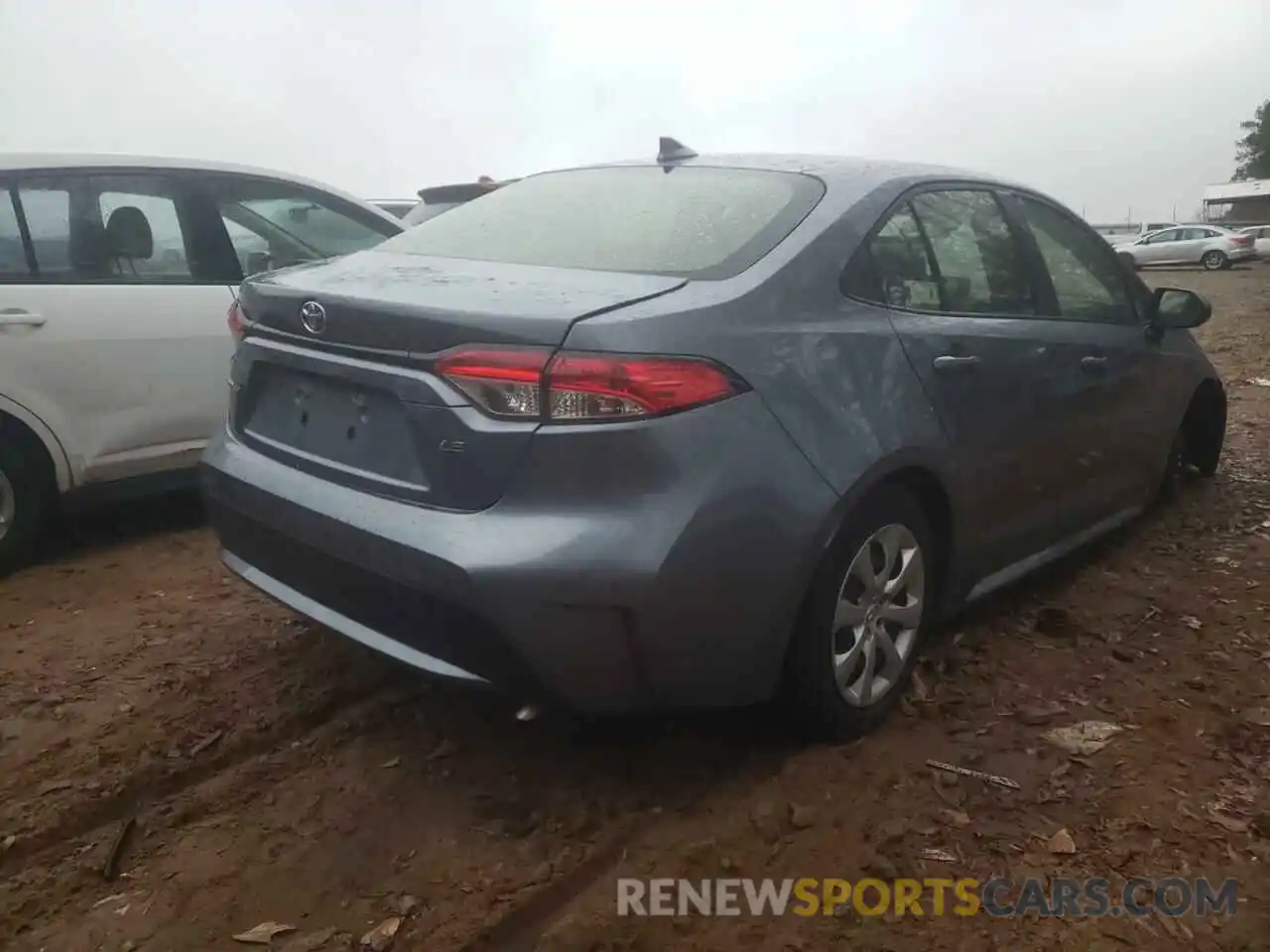 4 Photograph of a damaged car JTDEPRAE8LJ045783 TOYOTA COROLLA 2020