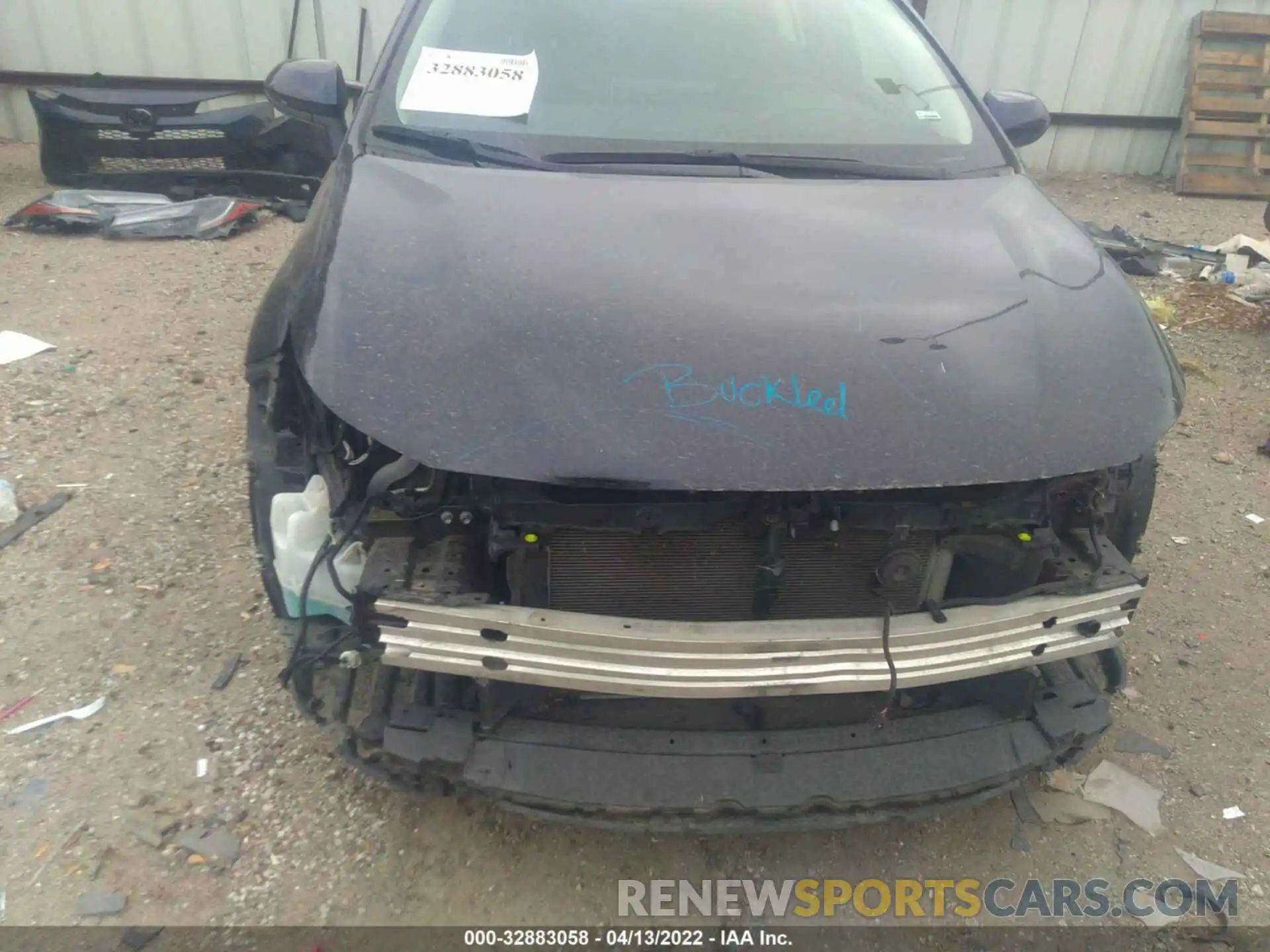 6 Photograph of a damaged car JTDEPRAE8LJ046142 TOYOTA COROLLA 2020